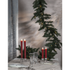 LED Antikljus Flamme | 15cm | mörkröd 2st [Star Trading] 361367 - 3