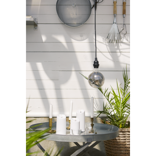 LED Antikljus Flamme | 15cm | vit 2st [Star Trading] 361223 - 5