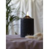 LED Blockljus Flamme | 15cm | svart [Star Trading] 361409 - 3