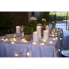 LED Blockljus Flamme | 18cm | vit [Star Trading] 500695 - 3