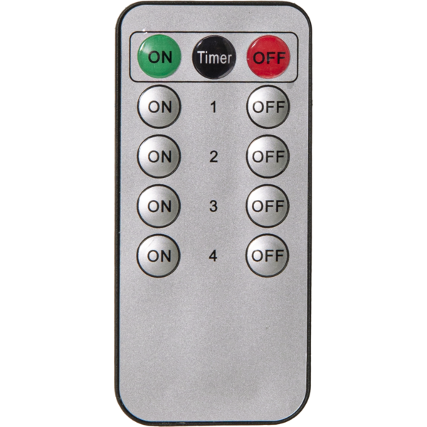 LED Blockljus Flamme Advent | Ø10cm x 12,5cm | vit [Star Trading] 4st 502313 - 5