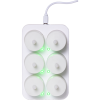 LED Blockljus Flamme Charge | 6st ljus + laddare [Star Trading] 502314 - 4