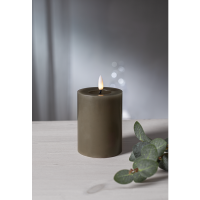 LED Blockljus Flamme Flow | Ø7,5cm x 12,5cm | mullvad [Star Trading] 362089