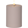 LED Blockljus Flamme Soft | 12.5cm | beige [Star Trading] 502326 - 1
