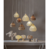 LED Blockljus Flamme Swirl | 15cm | beige [Star Trading] 361507 - 2