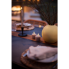 LED Blockljus Flamme Swirl | 7.5cm | beige 2st [Star Trading] 361512 - 4