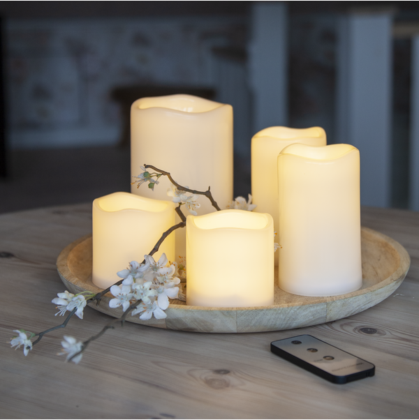 LED Blockljus Paul | vit 5st [Star Trading] 361414 - 2