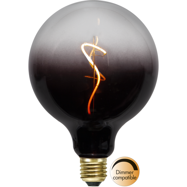 LED Lampa E27 dimbar | G125 decoled | 2100K | 2.5W [Star Trading] 501565 - 1