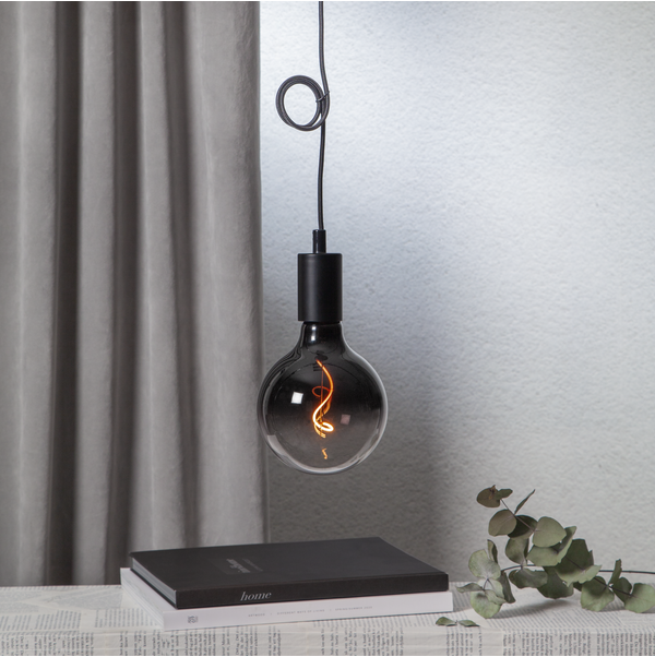 LED Lampa E27 dimbar | G125 decoled | 2100K | 2.5W [Star Trading] 501565 - 2