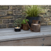 LED Ljus Torch Candle | 7cm | svart [Star Trading] 362095 - 4