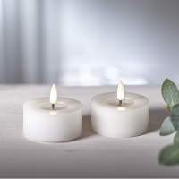 LED Värmeljus Flamme Flow | 5.5cm | vit 2st [Star Trading] 362105