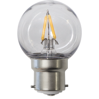 LED lampa B22 | G45 klar | utomhus | 2700K | 1.4W [Star Trading] 361743