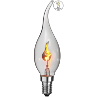 LED lampa E14 | C35 klar | 3W [Star Trading] 361748