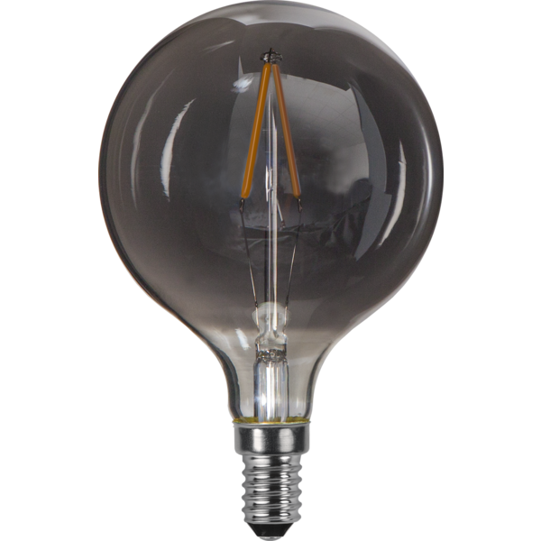 LED lampa E14 | G80 | decoled smoke | 1.5W | dimbar [Star Trading] 361759 - 4
