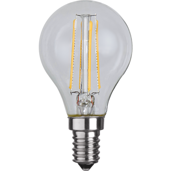 LED lampa E14 | P45 | klar | 2700K | 4W [Star Trading] 361240 - 1