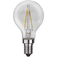 LED lampa E14 | P45 klar | 2700K | 2W [Star Trading] 361238