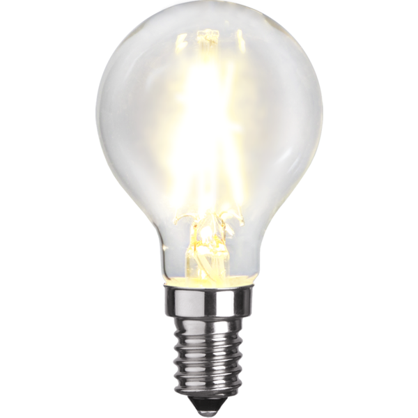 LED lampa E14 | P45 klar | 2700K | 2W [Star Trading] 361238 - 2