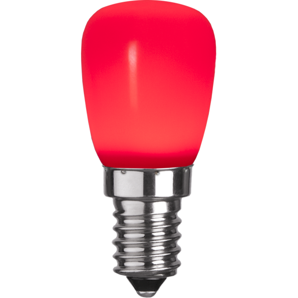 LED lampa E14 | ST26 | utomhus | röd | 0.9W [Star Trading] 361783 - 1