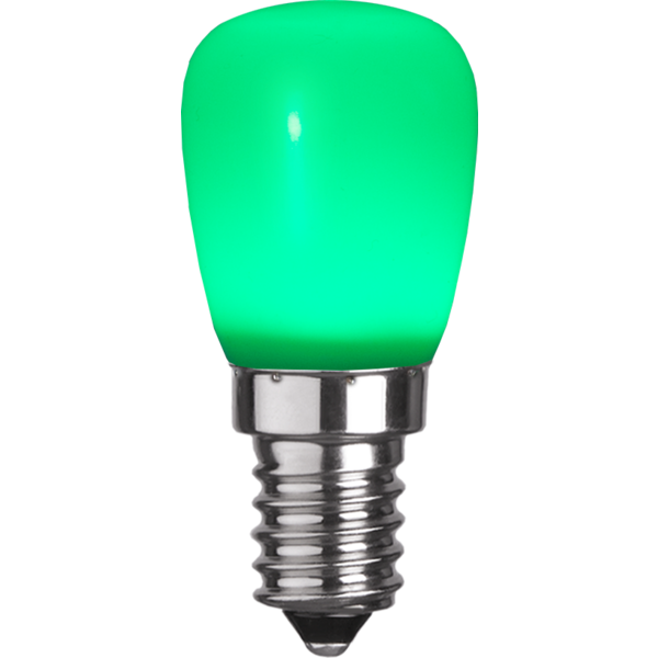 LED lampa E14 | ST26 grön | utomhus | 0.9W [Star Trading] 361785 - 1