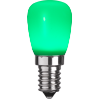 LED lampa E14 | ST26 grön | utomhus | 0.9W [Star Trading] 361785