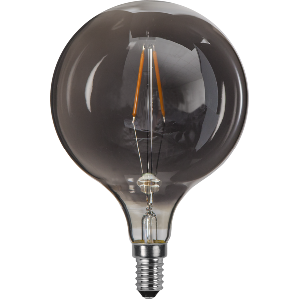 LED lampa E14 dimbar | G95 decoled smoke | 1.5W [Star Trading] 361761 - 4