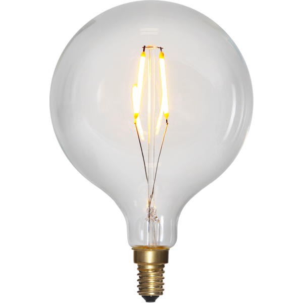 LED lampa E14 dimbar | G95 soft glow | 1.5W [Star Trading] 361762 - 1
