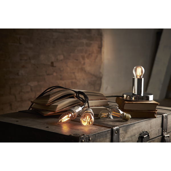 LED lampa E14 dimbar (3-stegs) | C35 soft glow | 4W [Star Trading] 361754 - 3