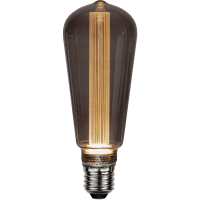 LED lampa E27 | 1.1W | svart [Star Trading] 501560