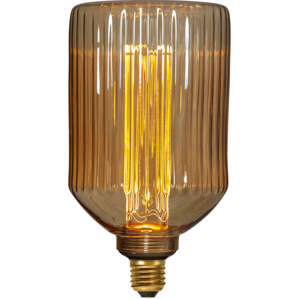 LED lampa E27 | 1W | amberfärg [Star Trading] 501558 - 1