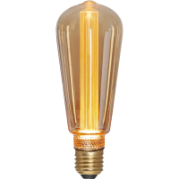 LED lampa E27 | 2W | amberfärg [Star Trading] 501559