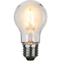 LED lampa E27 | A55 klar | utomhus | 2200K | 1W [Star Trading] 361804