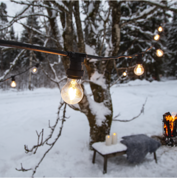 LED lampa E27 | A55 klar | utomhus | 2700K | 2.4W [Star Trading] 361805 - 3