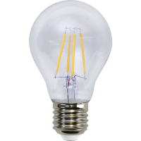 LED lampa E27 | A60 | klar | 4W [Star Trading] 361246