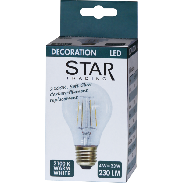 LED lampa E27 | A60 | soft glow | 2.3W [Star Trading] 361355 - 5