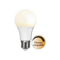 LED lampa E27 | A60 opal | 2700K | 6W (40W) | dimbar [Star Trading] 361480