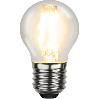 LED lampa E27 | G45 klar | 2700K | 4W (40W) [Star Trading] 361845