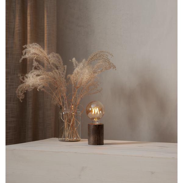 LED lampa E27 | G80 plain amber | 2000K | 0.75W [Star Trading] 361858 - 2