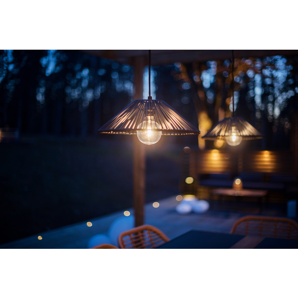 LED lampa E27 | G95 klar | utomhus | 2700K | 0.6W [Star Trading] 361864 - 4