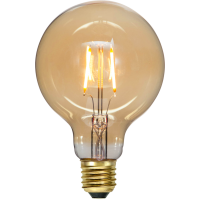 LED lampa E27 | G95 plain amber | 2000K | 0.75W [Star Trading] 361253