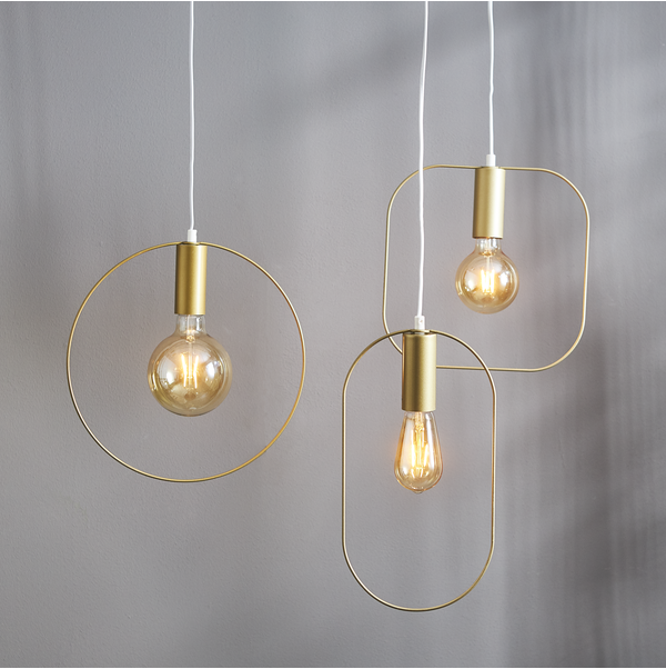 LED lampa E27 | G95 plain amber | 2000K | 0.75W [Star Trading] 361253 - 2