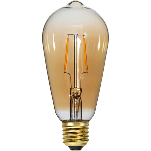 LED lampa E27 | ST64 amber | 0.75W [Star Trading] 361889 - 3