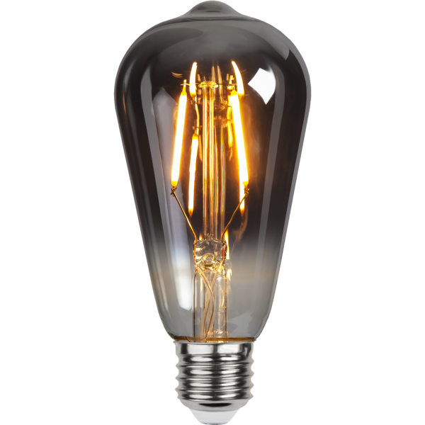 LED lampa E27 | ST64 smoke | 1.8W [Star Trading] 361890 - 1