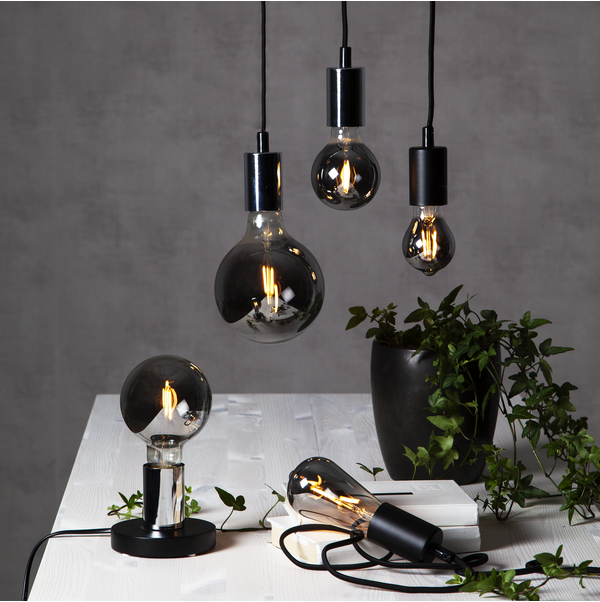 LED lampa E27 | ST64 smoke | 1.8W [Star Trading] 361890 - 2