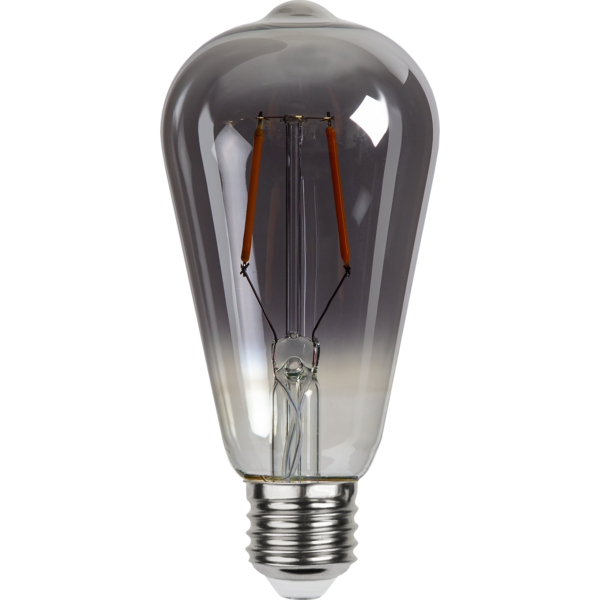 LED lampa E27 | ST64 smoke | 1.8W [Star Trading] 361890 - 3