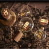 LED lampa E27 | T45 vintage gold | 1800K | 3.7W (35W) | dimbar [Star Trading] 361899 - 2