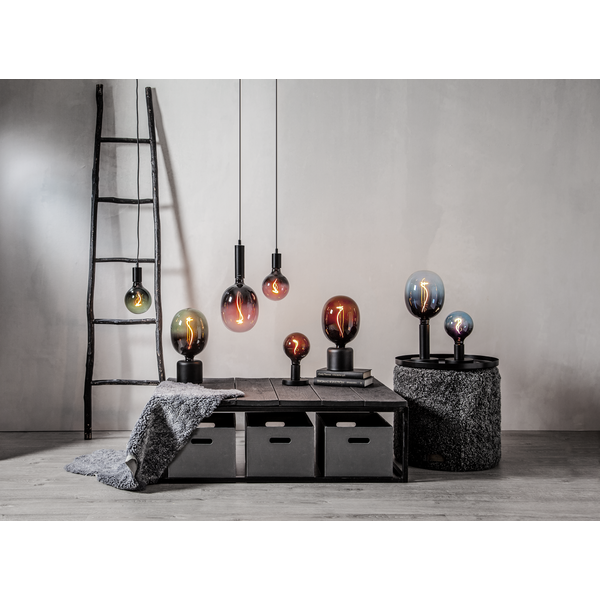 LED lampa E27 dimbar | C150 | 1600K | 4W | gul [Star Trading] 361833 - 5