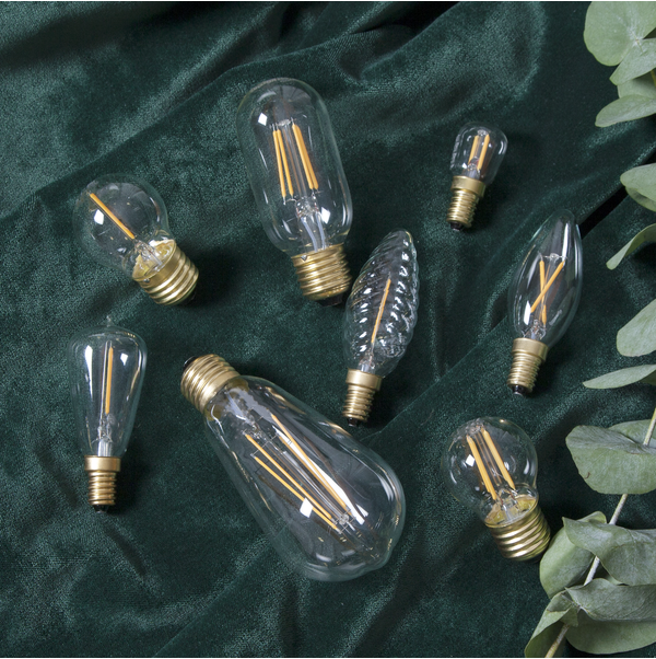 LED lampa E27 dimbar | G45 soft glow | 2100K | 4.5W (40W) [Star Trading] 361492 - 2