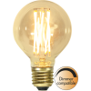 LED lampa E27 dimbar | G80 vintage gold | 1800K | 3.7W [Star Trading] 361859 - 1