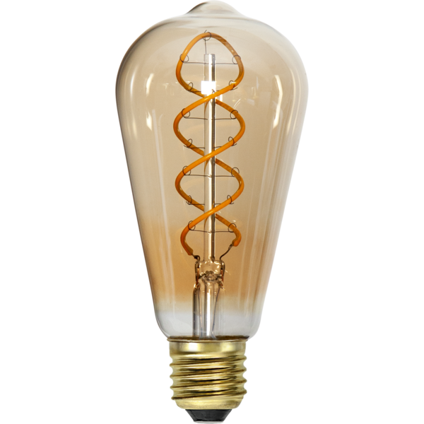 LED lampa E27 dimbar | ST64 decoled | 3.2W [Star Trading] 361886 - 4
