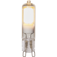 LED lampa G9 | COB | Halo LED | klar | 2700K | 2W [Star Trading] 361910